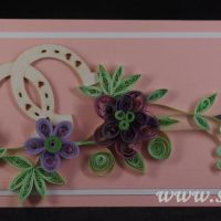 quilling ślubna