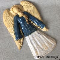 anioł ceramiczny